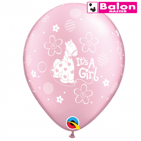 Gumeni its a girl soft giraffe pearl 11in