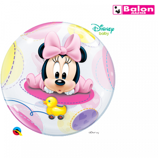 Baby Minnie Mouse bubble 22in