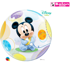 Baby Mickey Mouse bubble 22in