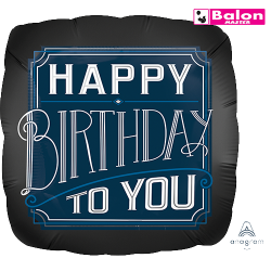 Happy birthday man 18in