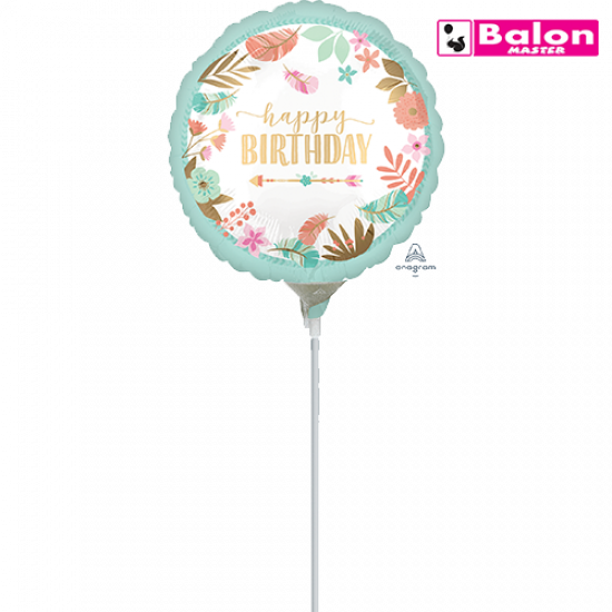Balon štapić boho birthday girl