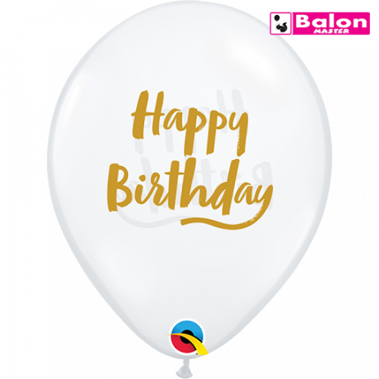 Gumeni birthday brush script 11in