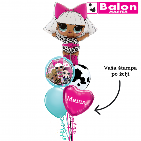 Cartoon herose bouquet 30